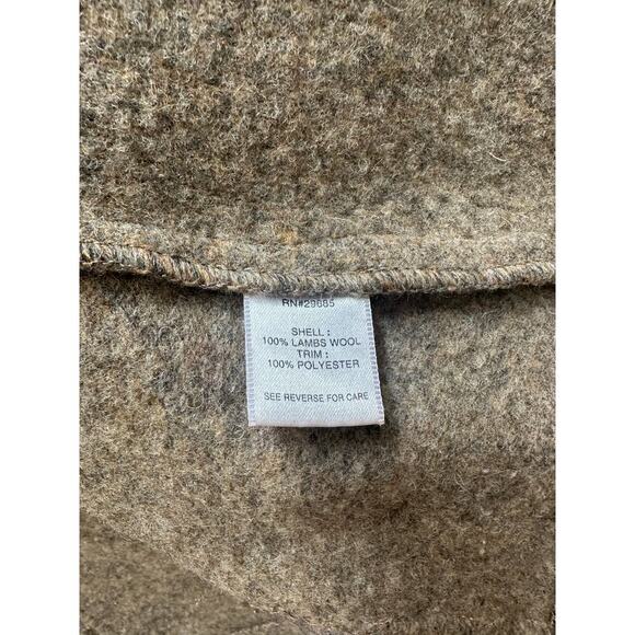 Pendleton Women’s Wool Zip Jacket Blazer Gray Coat Small Classic Workwear - Picture 6 of 9